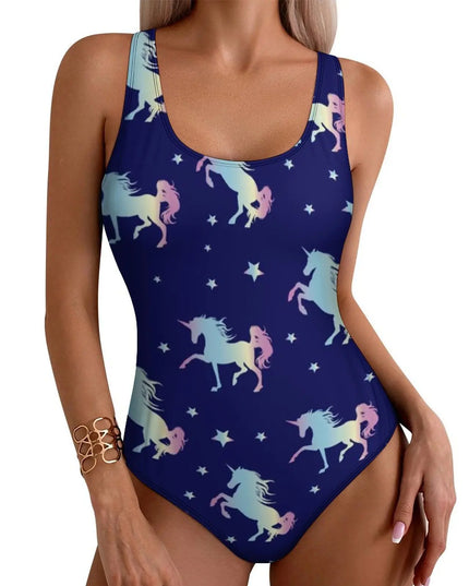 Pastel Unicorn Matching Swimsuit