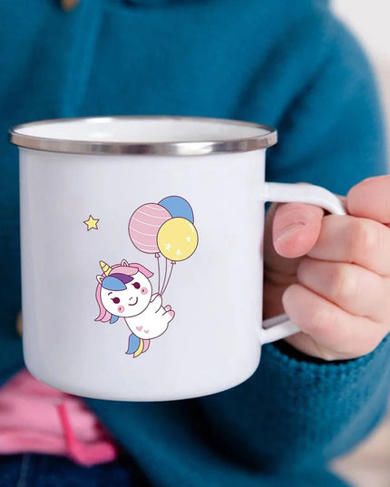 Whimsical Balloon Unicorn Mug