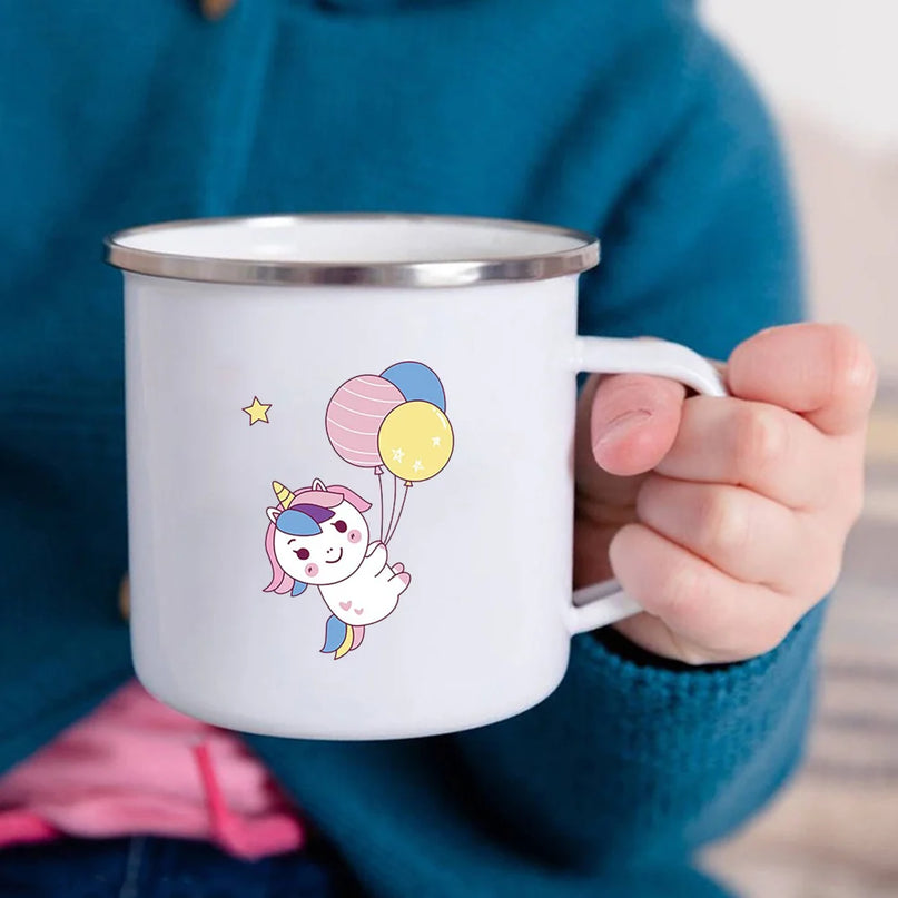 Whimsical Balloon Unicorn Mug