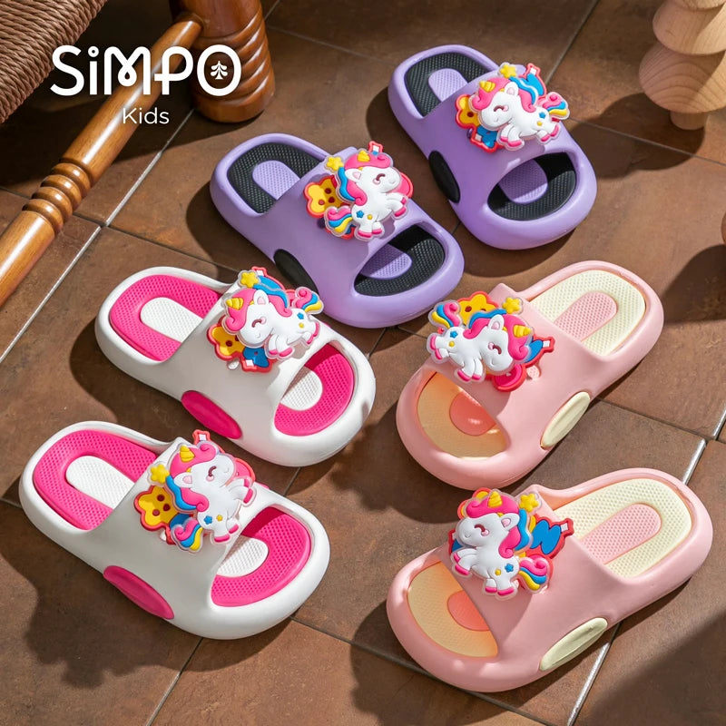 Spinning Unicorn Fun Slippers