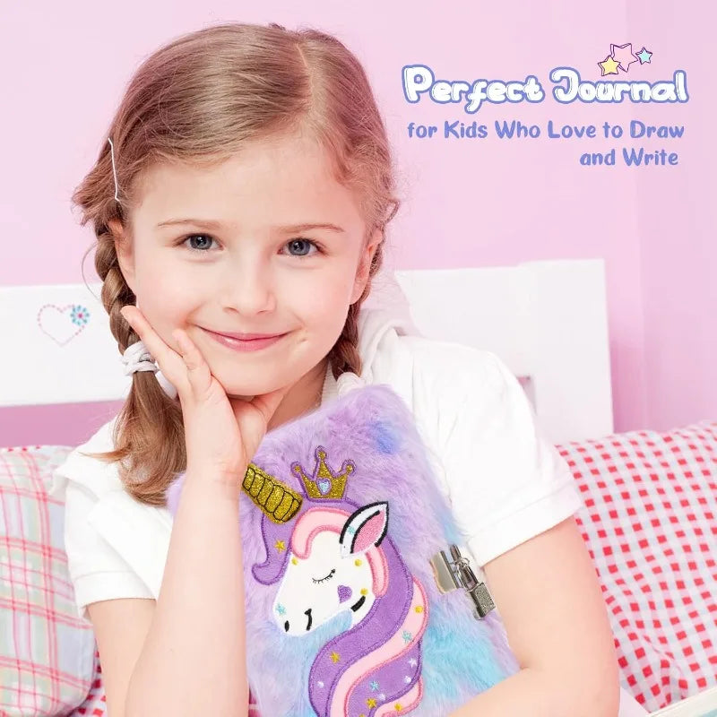 Dreamy Rainbow Unicorn Notebook