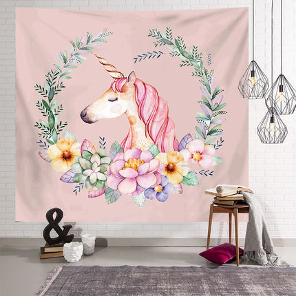 Unicorn Tapestry for Kids Room