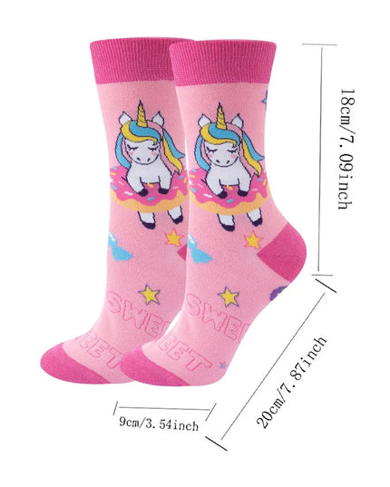 Women's Unicorn Socks - Bold 3-Pack