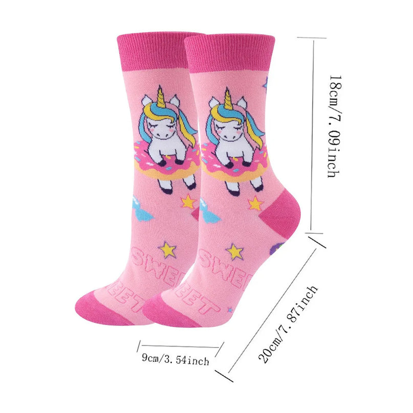 Women's Unicorn Socks - Bold 3-Pack