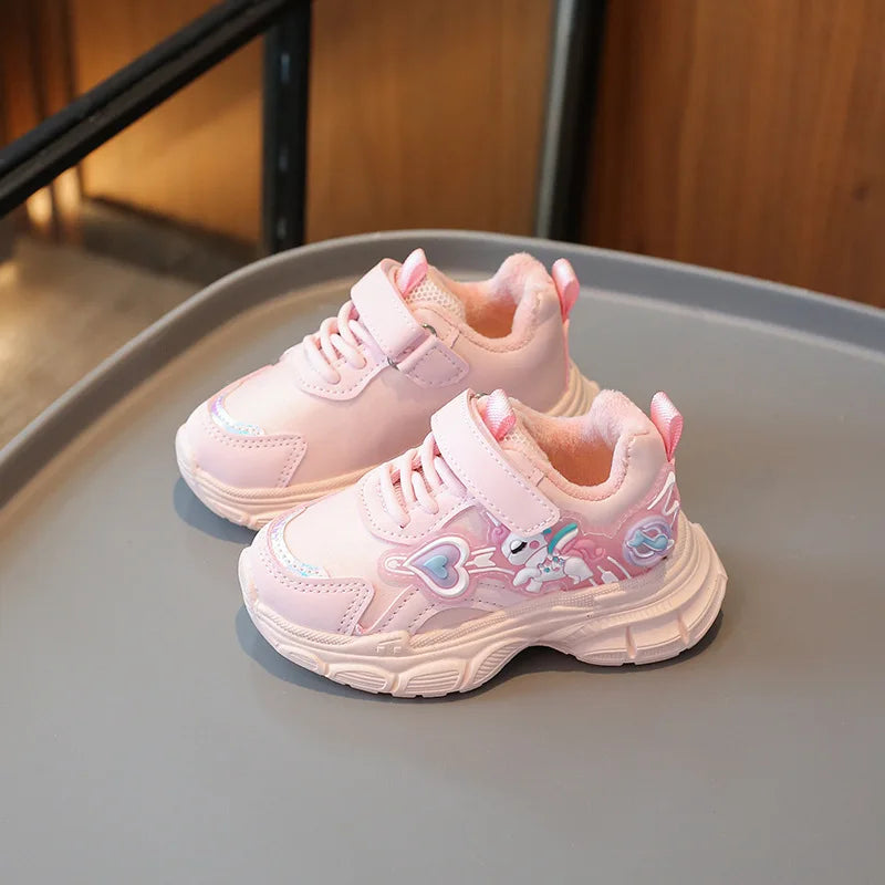 Cozy Pink Unicorn Shoes