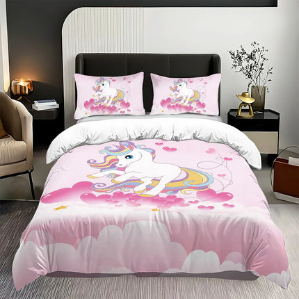 Dreamy Heart Unicorn Bedding