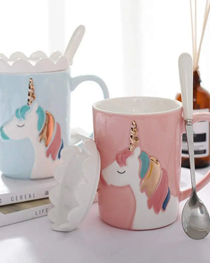 Hand-Painted Unicorn Mug