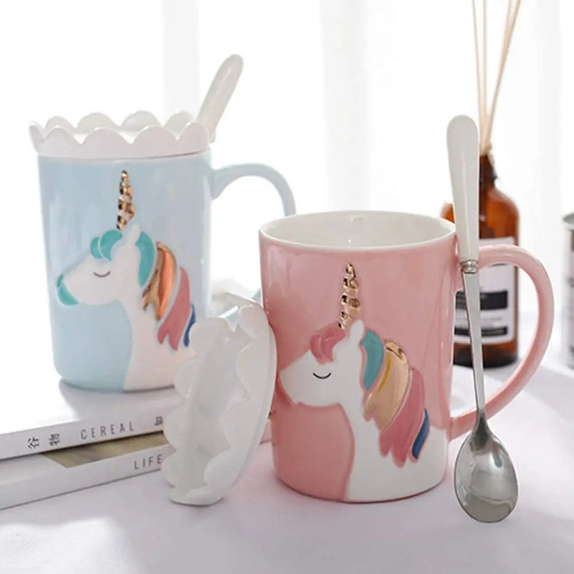 Elegant Unicorn Beauty Mug