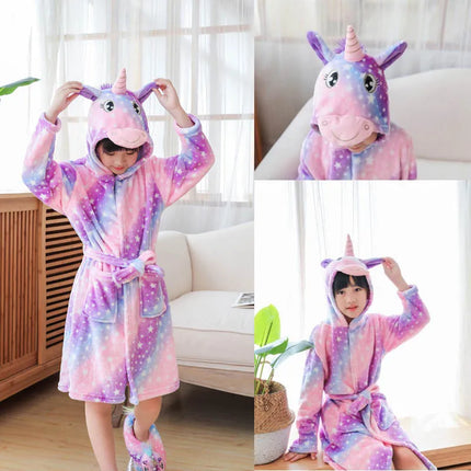 Galaxy Unicorn Robe for Cozy Nights