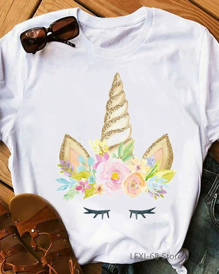 Cute Unicorn Graphic Shirt