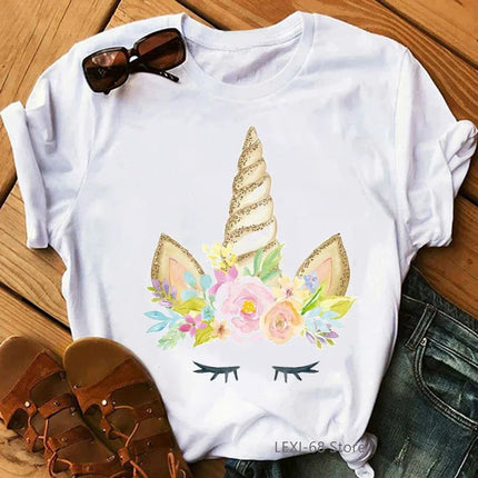 Cute Unicorn Graphic Shirt