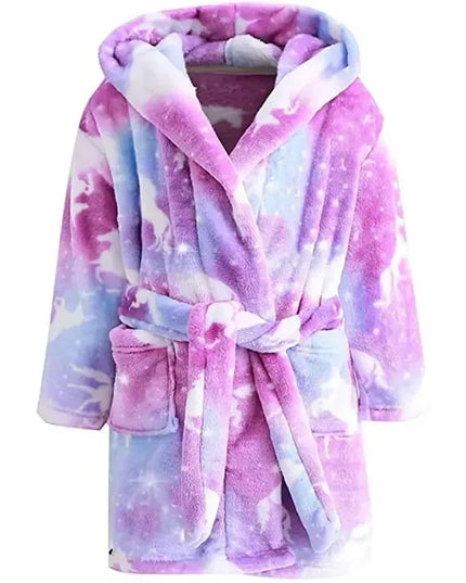 Soft Rainbow Pastel Unicorn Robe
