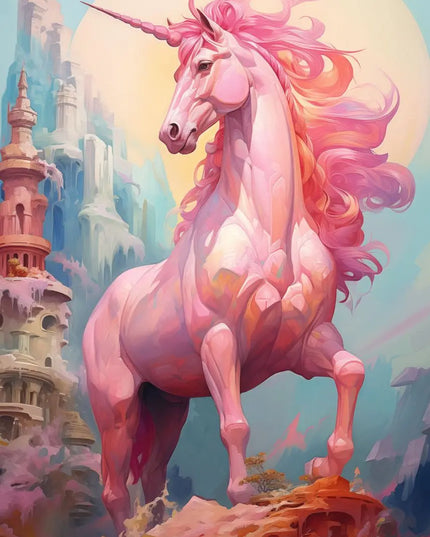 Large Unicorn Canvas Wall Art Print