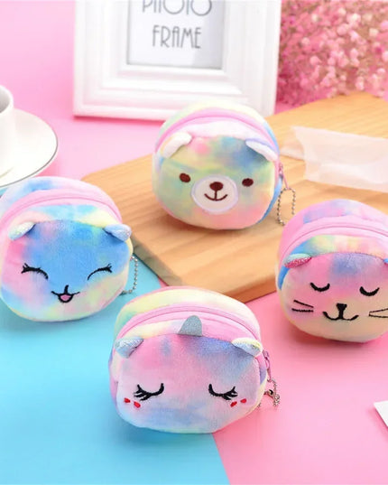 Sleepy Tie-Dye Unicorn Purse