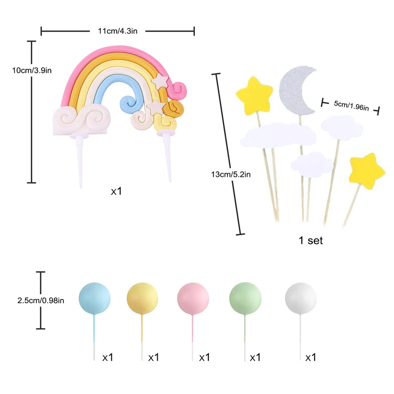 Magical Unicorn Cake Topper Party Kit