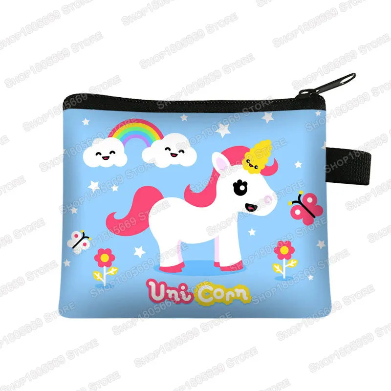 Kawaii Cartoon Unicorn Purse