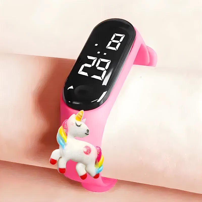 Unicorn Magic Charm LED Watch