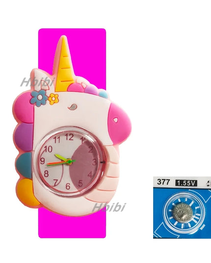 Flowery Unicorn Kids Watch