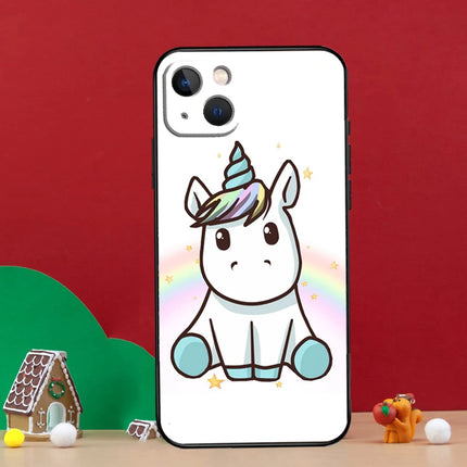 Minimal Baby Unicorn White Case