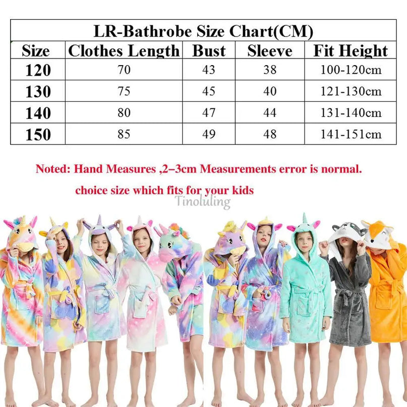 Vivid Galaxy Unicorn Robe