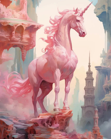 Unicorn Wall Art Poster for Girls