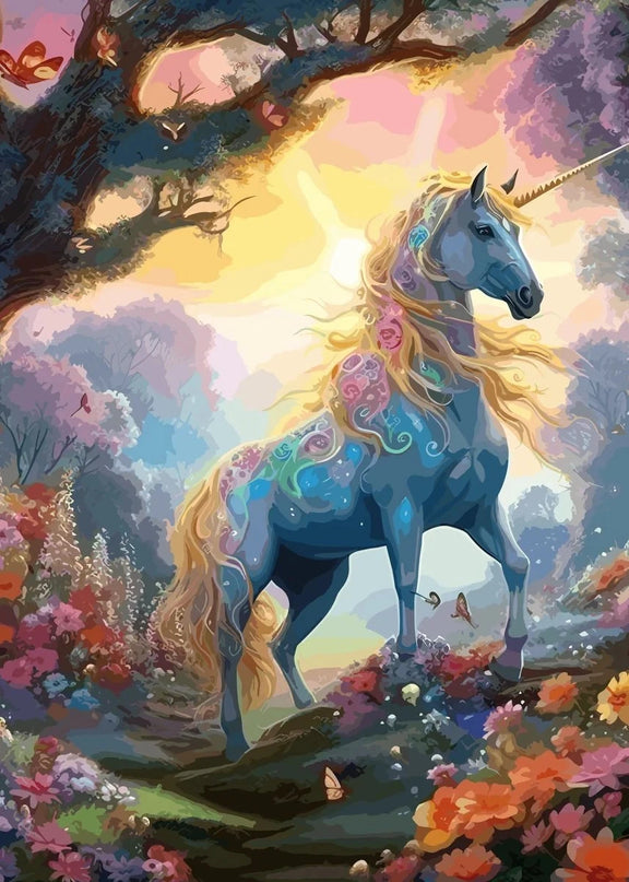 Unicorn Playroom Wall Art Print