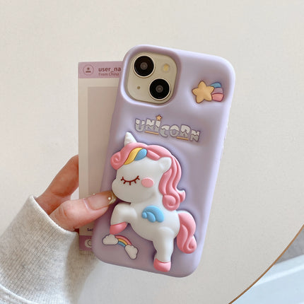 Lavender 3D Unicorn Case