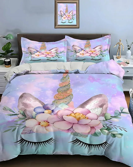 Lotus Pastel Unicorn Bedding