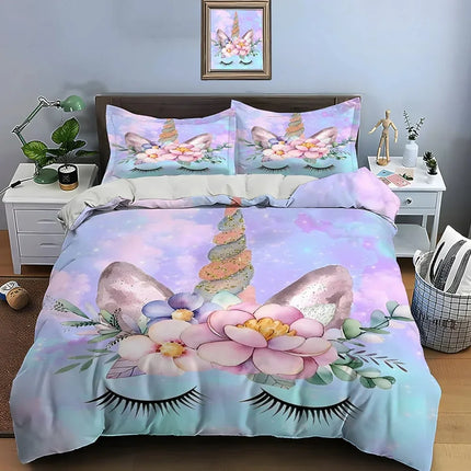 Lotus Pastel Unicorn Bedding