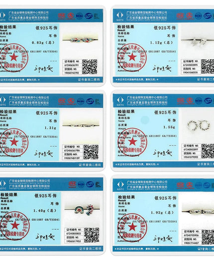 Rhinestone Unicorn Stud Earrings