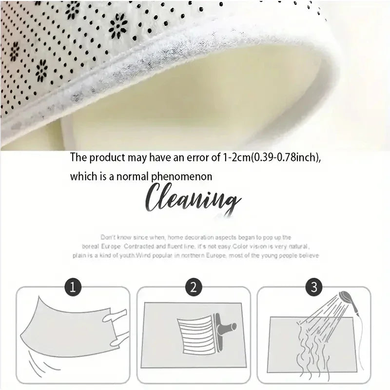 Midnight Floral Unicorn Rug