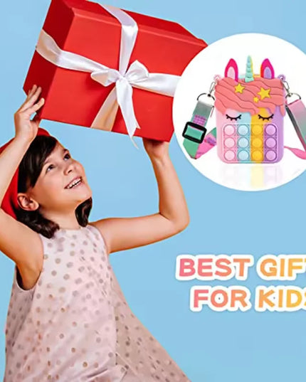 Bubbly Unicorn Fidget Purse