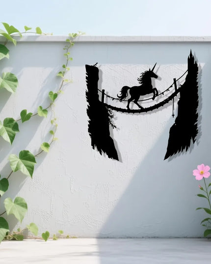 Unicorn Fantasy Metal Wall Art