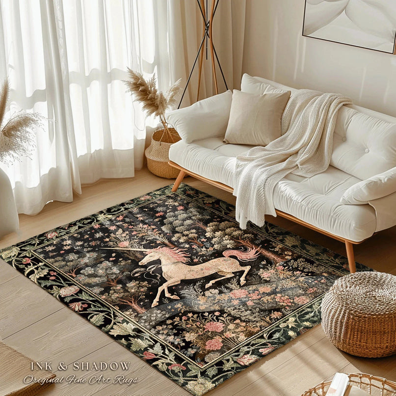 Dark Forest Tapestry Rug