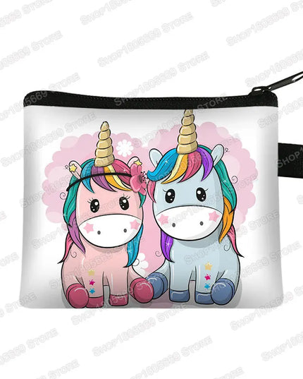 Twin Kawaii Unicorn Purse