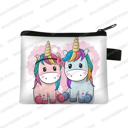 Twin Kawaii Unicorn Purse