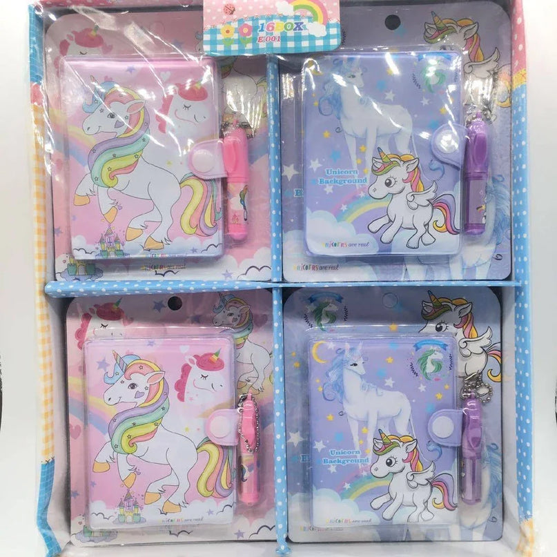 Cute Unicorn Notebook With Pen