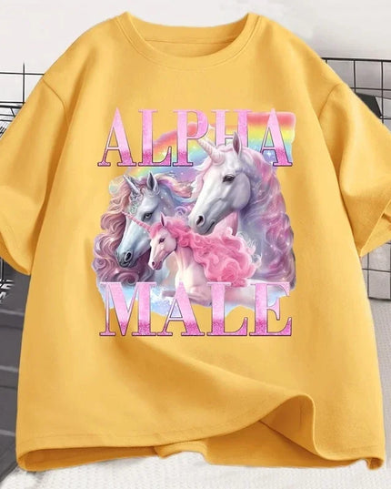 Funny Alpha Unicorn Shirt