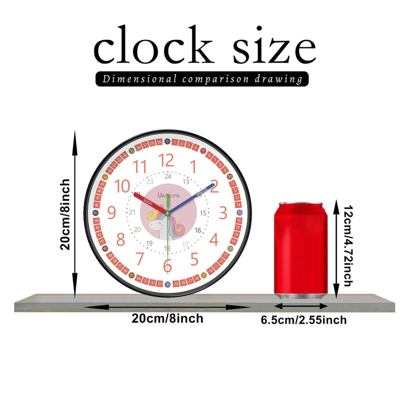Educational Wall Clock Time Teacher