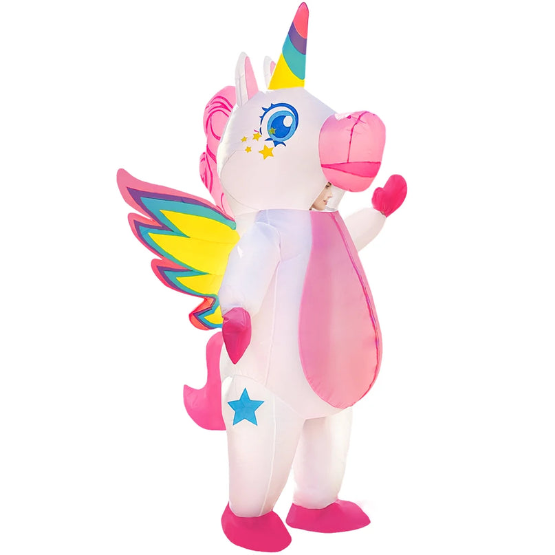 Blue Unicorn Rider Costume for Kids