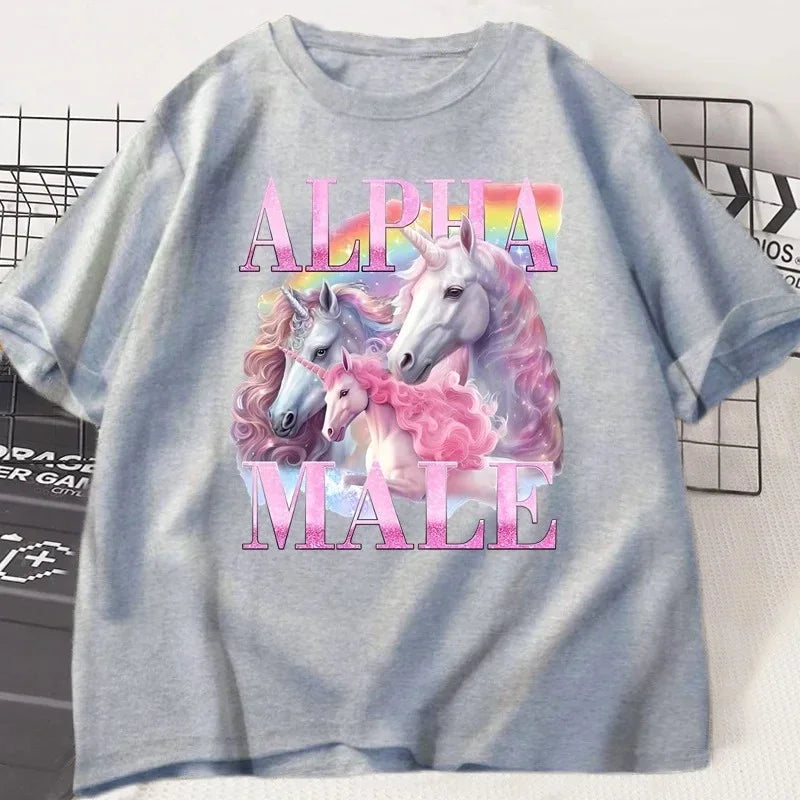 Funny Alpha Unicorn Shirt