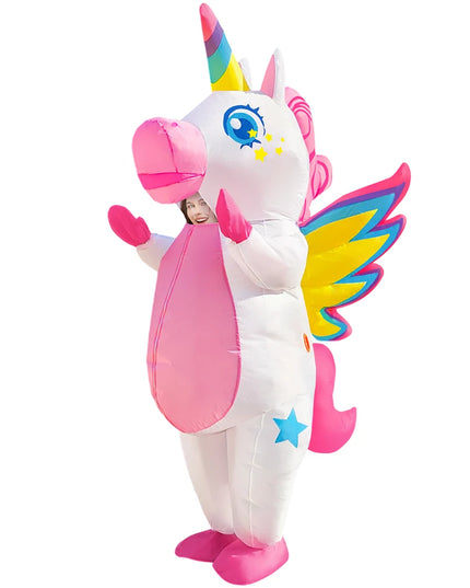 Rainbow Unicorn Rider Costume