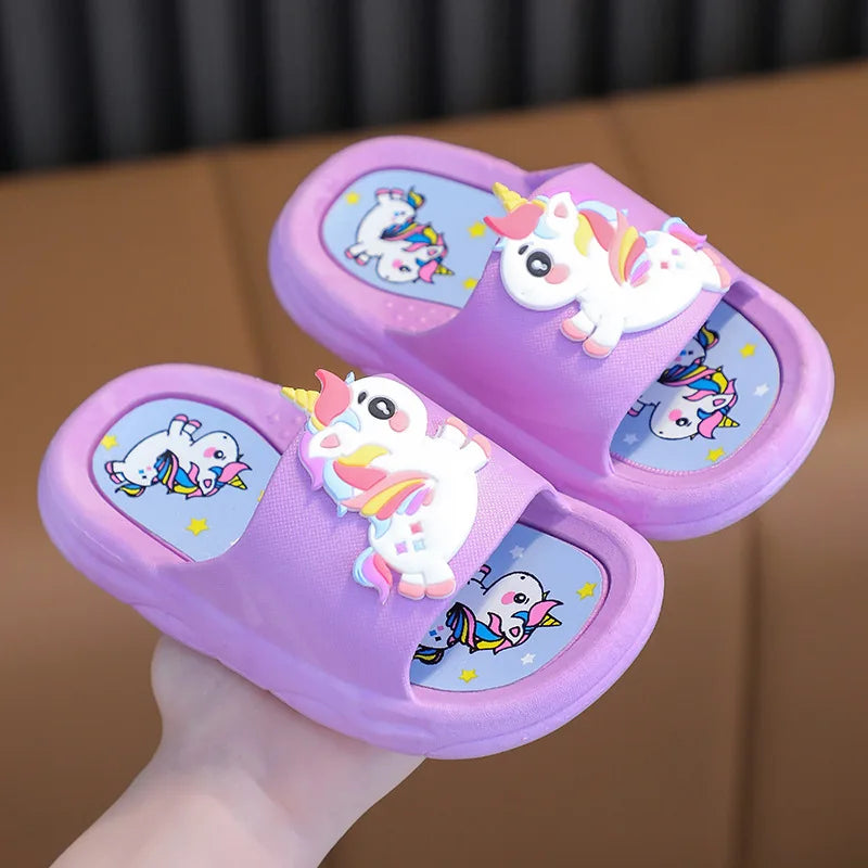 Cushioned Unicorn Slippers