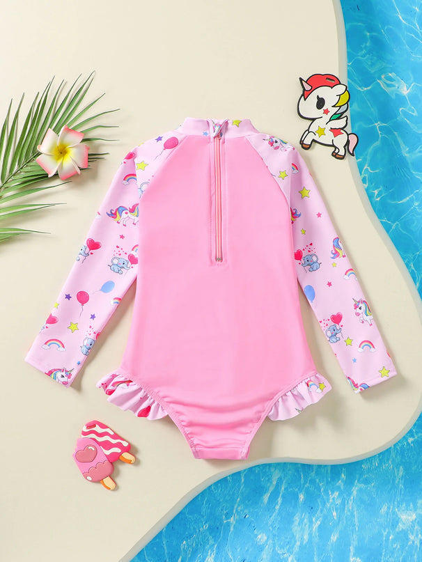 Unicorn Power Sunsafe Swimsuit