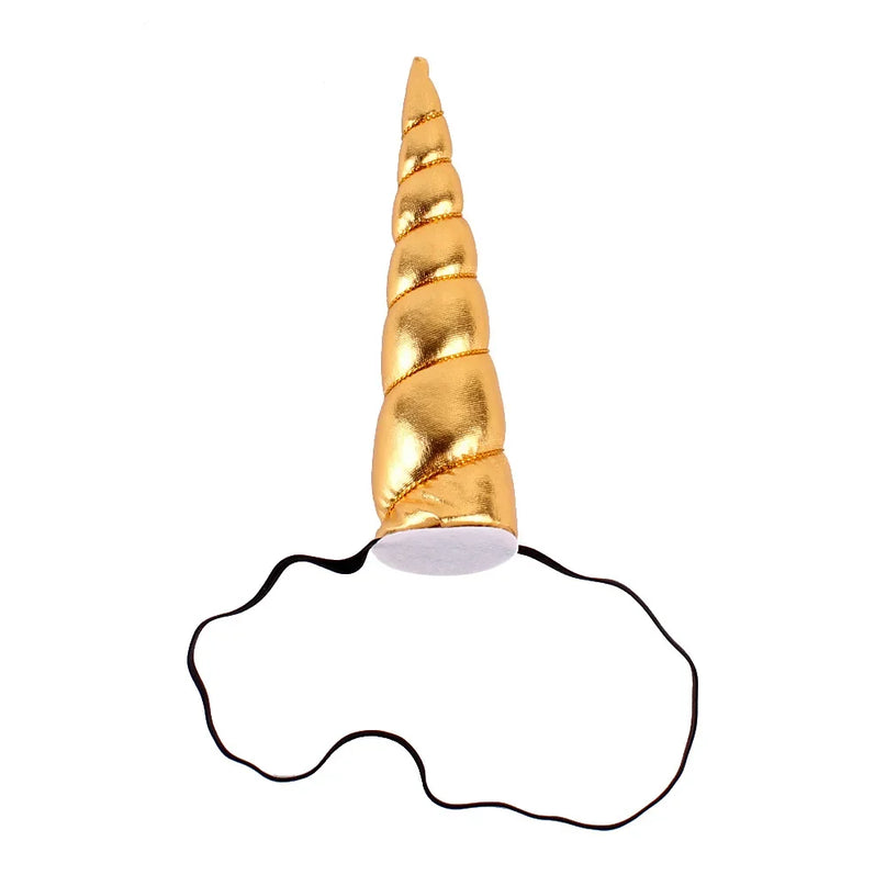 Royal Blue Birthday Unicorn Horn