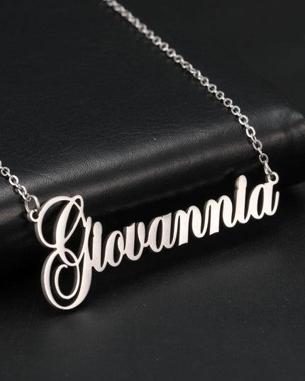 Personalized Unicorn Name Necklace