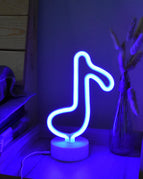 USB or AA battery / music blue