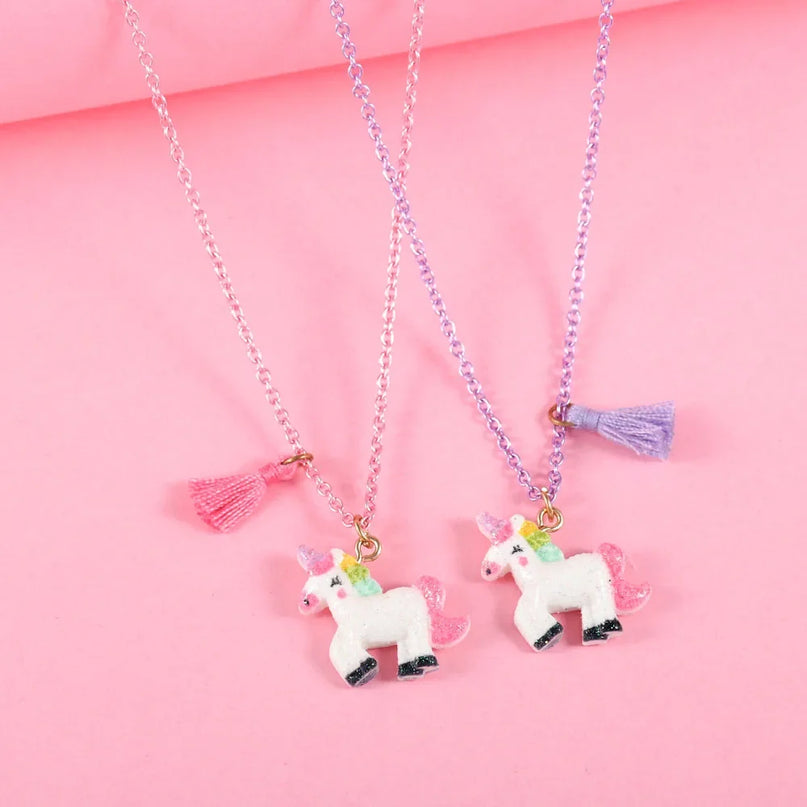 BFF Unicorn Friendship Necklace Set