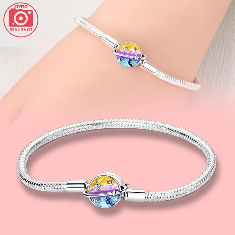 Dreamy Enamel Unicorn Bracelet