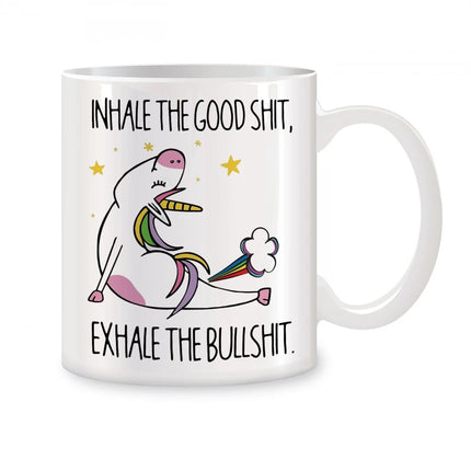 Yoga Unicorn Coffee Mug